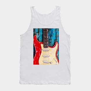 Red Strat Tank Top